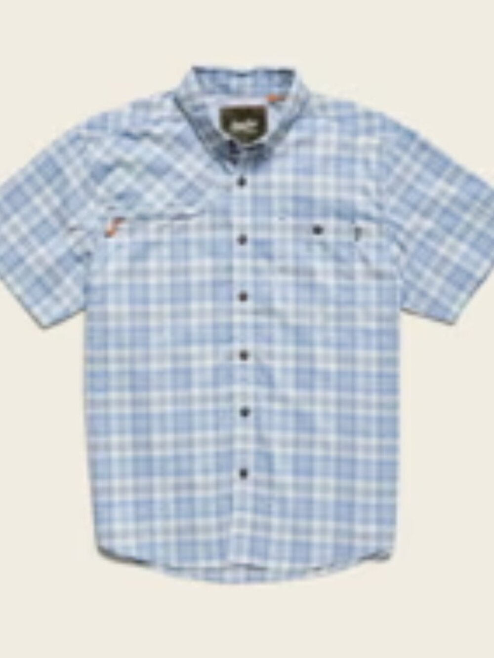 NWTs Howler Bros Matagorda Shortsleeve - Shoreline Plaid (M)